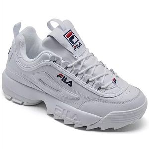 Fila White Disruptor Shoe